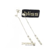 BLISS orecchini Classic oro bianco con pavè diamanti referenza K14130 